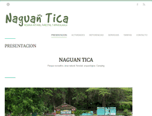 Tablet Screenshot of naguantica.com